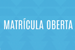 Matrícula oberta