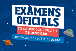 Convocatoria exámenes Cambridge English - diciembre