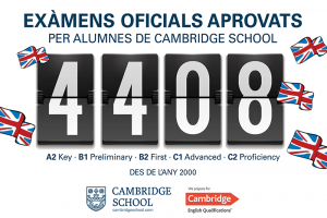 Cambridge official exams results